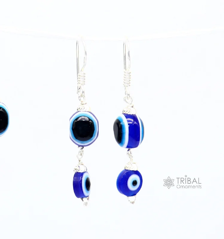 Jewelry Clearance Event – Stock Up Before It's Over 925 Sterling silver evil eye handmade hoops earring amazing customized drop dangle evil eyes jewelry for girl's s1163 Jewelry Clearance Event – Stock Up Before It's Over 925 Sterling silver evil eye handmade hoops earring amazing customized drop dangle evil eyes jewelry for girl's s1163
