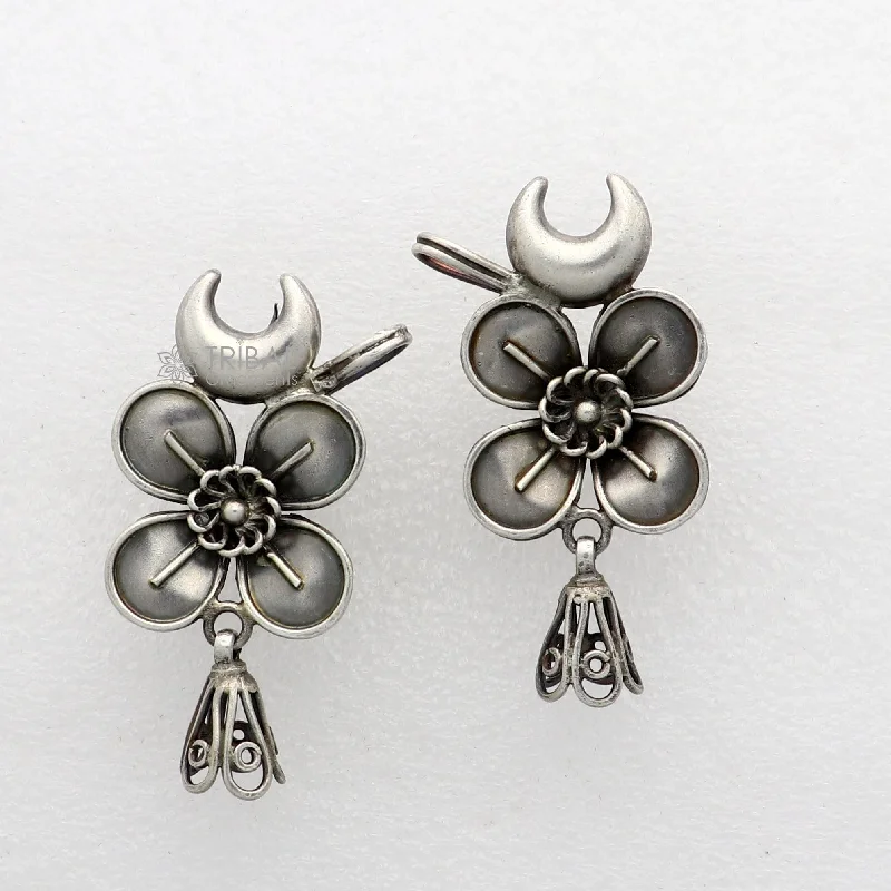Bestselling Jewelry Now On Sale – Elevate Your Look 925 sterling silver handmade gorgeous cartilage stud earring fabulous ear clip customized tribal jewelry belly dance gifting jewelry s1301