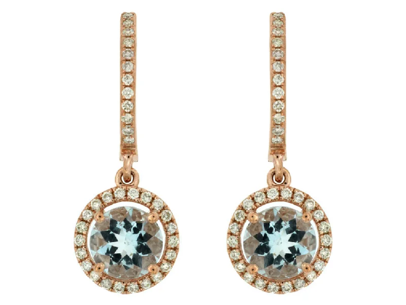 Exclusive Jewelry Sale – Limited-Time Discounts Aquamarine and Diamond Halo Drop Earrings Exclusive Jewelry Sale – Limited-Time Discounts Aquamarine and Diamond Halo Drop Earrings