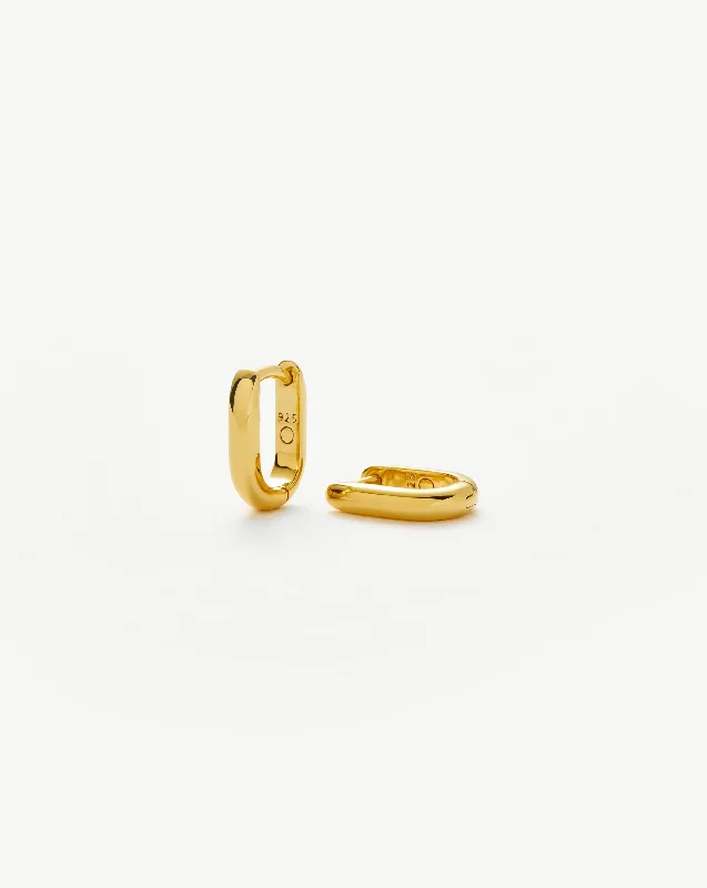 Elegant Jewelry, Exclusive Prices – Shop Now Classic Ovate Huggies | 18ct Recycled Gold Vermeil on Recycled Sterling Silver Elegant Jewelry, Exclusive Prices – Shop Now Classic Ovate Huggies | 18ct Recycled Gold Vermeil on Recycled Sterling Silver
