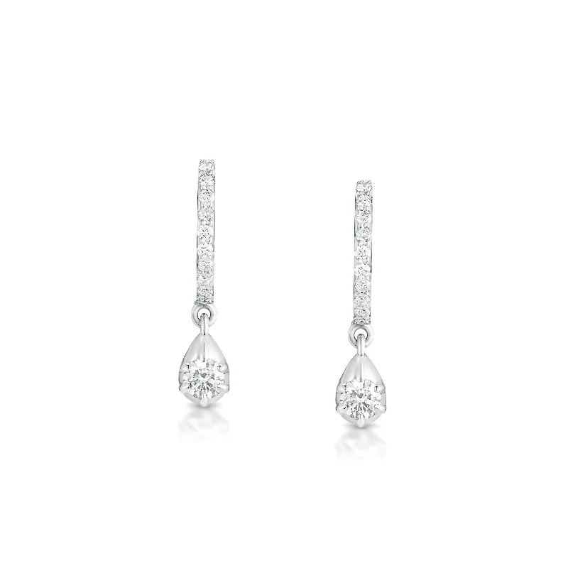 Premium Jewelry, Premium Discounts – Act Fast Diamond Lily Huggies