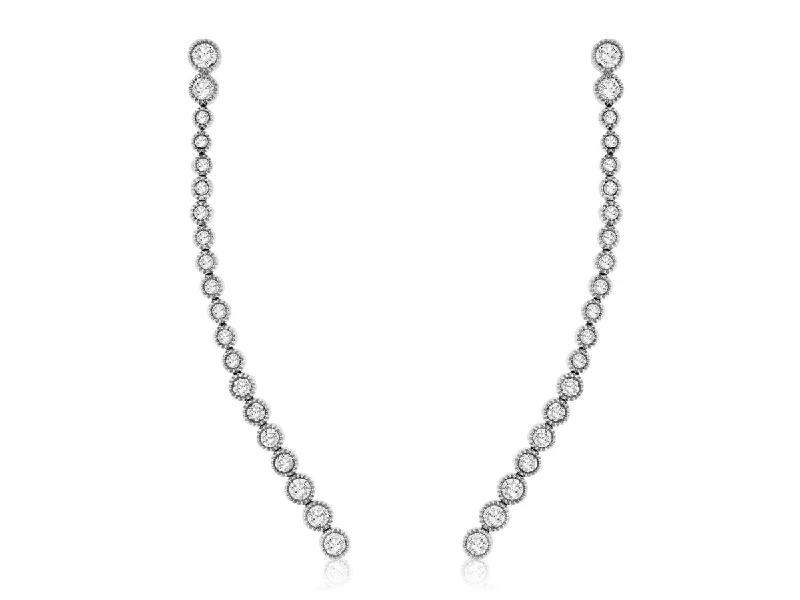 Trending Jewelry Now Available At Exclusive Prices Diamond Milgrain Edge Dangle Earrings Trending Jewelry Now Available At Exclusive Prices Diamond Milgrain Edge Dangle Earrings