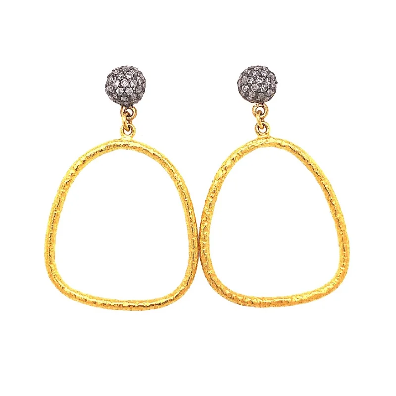 Elegant Jewelry Pieces At Unbelievable Prices 24K Diamond Earrings