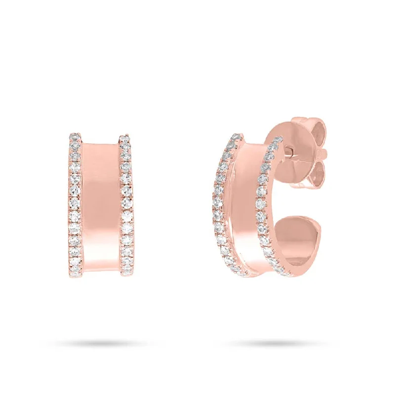 Personalized Jewelry At Special Discount Rates Diamond Huggie Earrings