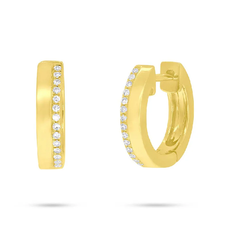 Flash Sale On Exquisite Jewelry – Don't Miss Out Diamond Huggie Earrings