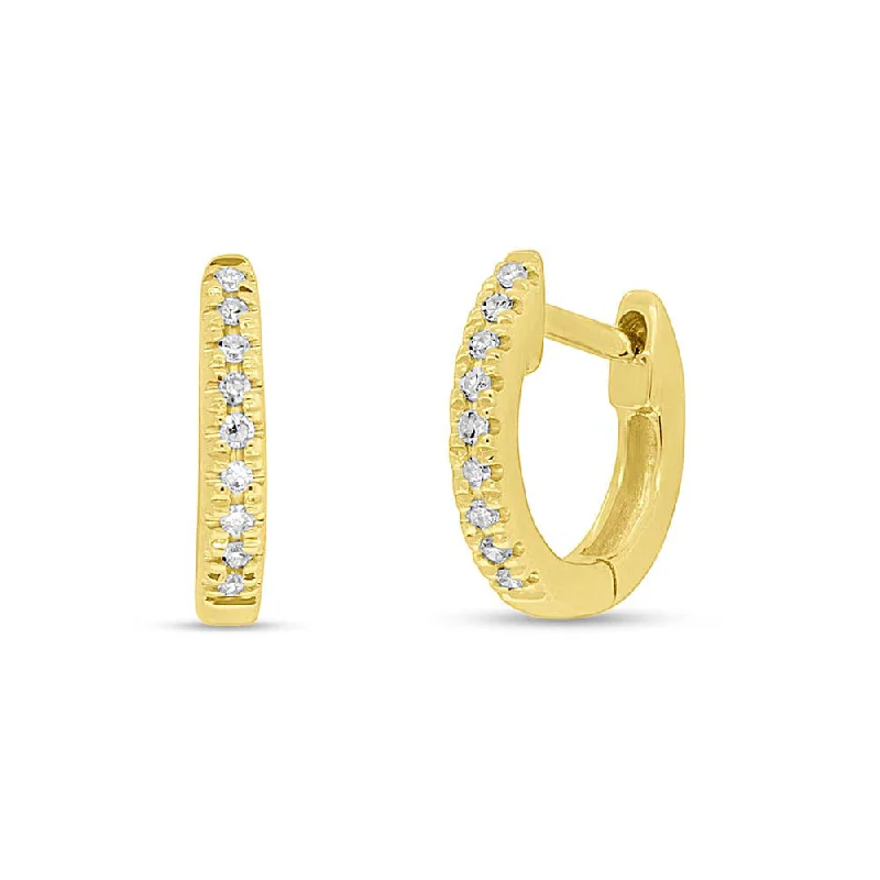Unmissable Discounts On Timeless Jewelry Pieces Diamond Huggie Earrings