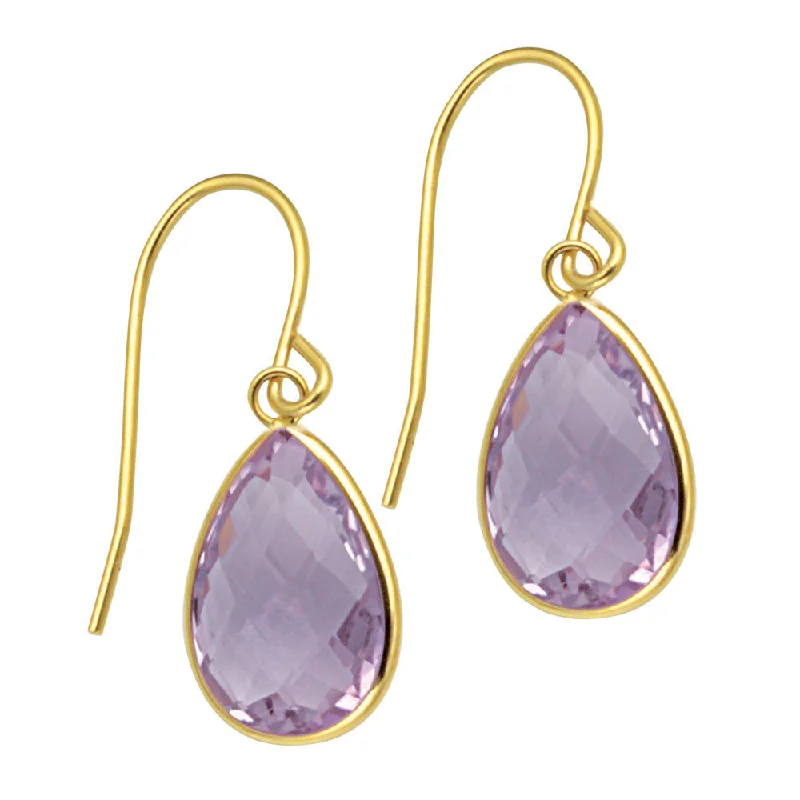 Your Perfect Accessory Now At The Best Price Amethyst Drop Earrings