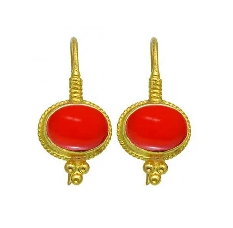 Exclusive Jewelry Offers – Sparkle For Less 24K Coral Earrings
