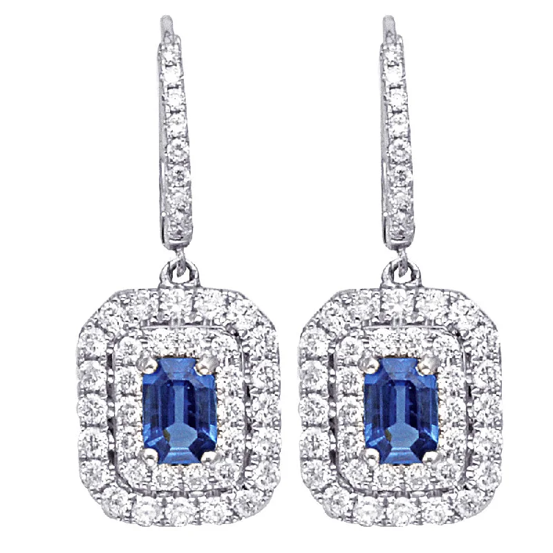 Last Chance To Shop High-End Jewelry At Markdown Prices Sapphire and Diamond Drop Earrings Last Chance To Shop High-End Jewelry At Markdown Prices Sapphire and Diamond Drop Earrings