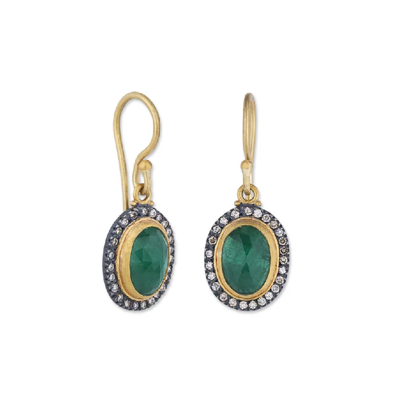 Exclusive Jewelry Sale Event – Shop Now 24K Emerald and Diamond Drop Earrings