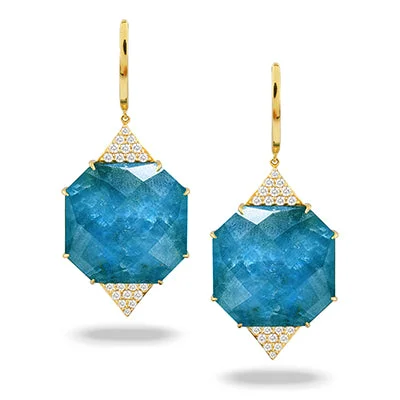 Shop High-Quality Jewelry At Jaw-Dropping Discounts Appatite and Diamond Earrings