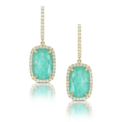 Sparkle For Less – Shop Our Limited-Time Jewelry Deals Amazonite and Diamonds Earrings Sparkle For Less – Shop Our Limited-Time Jewelry Deals Amazonite and Diamonds Earrings