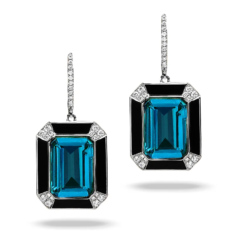 Elegant Necklaces And Bracelets At Limited-Time Offers London Blue Topaz and Diamond Earrings Elegant Necklaces And Bracelets At Limited-Time Offers London Blue Topaz and Diamond Earrings