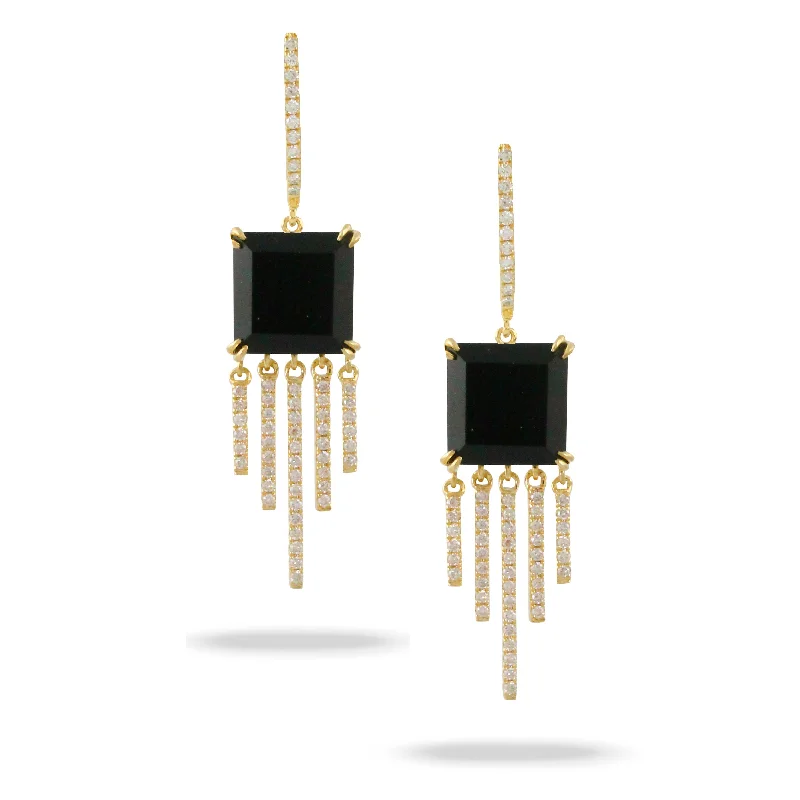 Jewelry Clearance Event – Stock Up Before It's Over Black Onyx and Diamond Earrings Jewelry Clearance Event – Stock Up Before It's Over Black Onyx and Diamond Earrings