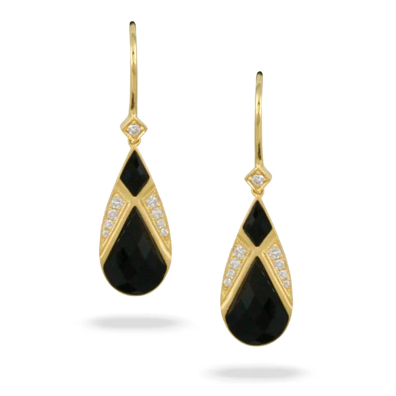 Accessorize For Less – Luxury Jewelry At Affordable Prices Black Onyx and Diamond Earrings Accessorize For Less – Luxury Jewelry At Affordable Prices Black Onyx and Diamond Earrings