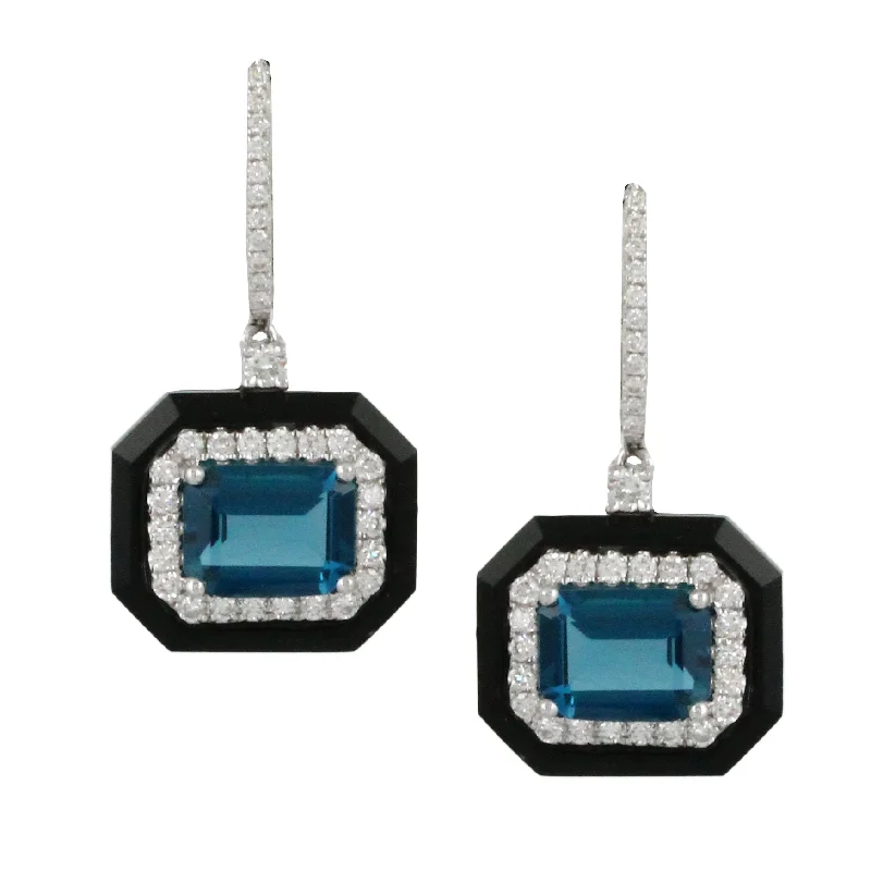 Elevate Your Outfit With Discounted Statement Jewelry London Blue Topaz and Diamond Earrings Elevate Your Outfit With Discounted Statement Jewelry London Blue Topaz and Diamond Earrings