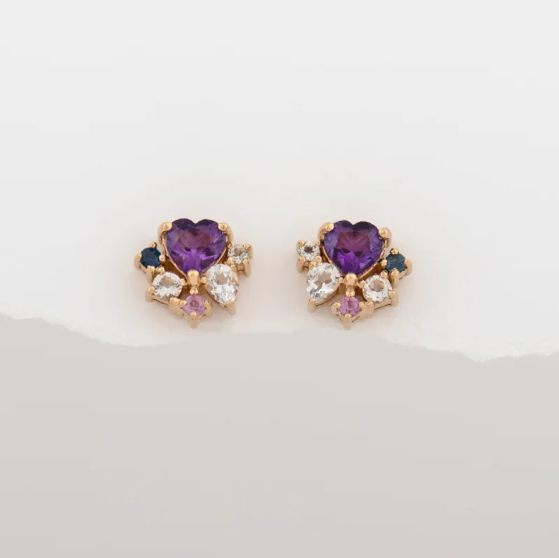 Elevate Your Outfit With Discounted Statement Jewelry Ellie Cluster Earrings
