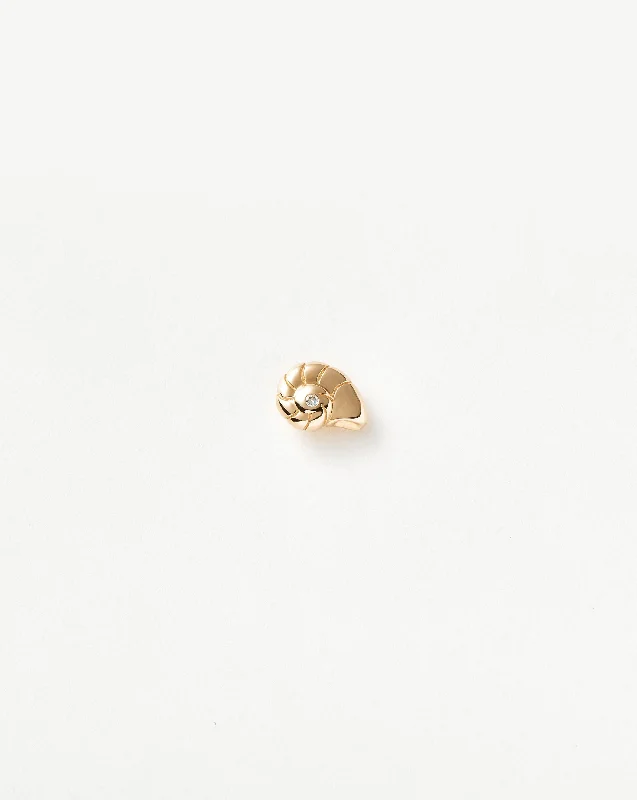 Bestselling Jewelry At Special Promotional Rates Fine Diamond Shell Single Stud Earring Bestselling Jewelry At Special Promotional Rates Fine Diamond Shell Single Stud Earring