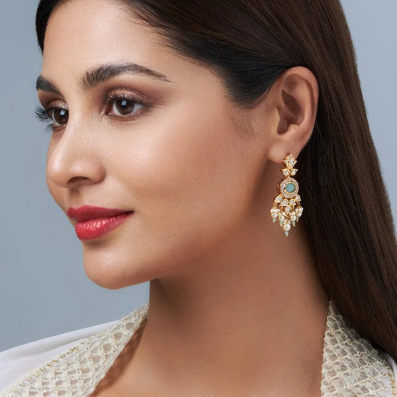 Upgrade Your Jewelry Collection For Less Kundan Earring 156607