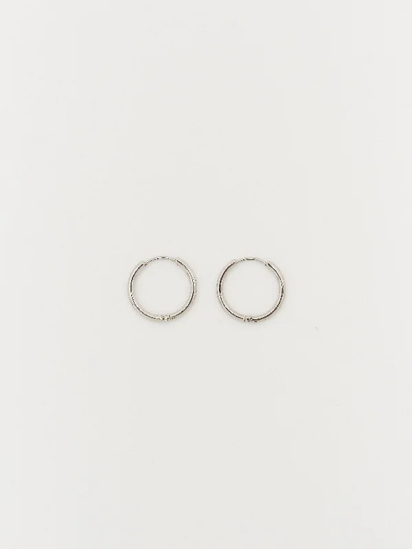 Shop High-Quality Jewelry At Jaw-Dropping Discounts Large Silver Eco Huggies