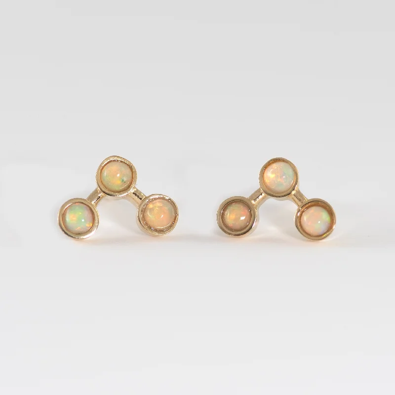 Get Ready To Sparkle – Special Jewelry Discounts Luna Opal Earrings