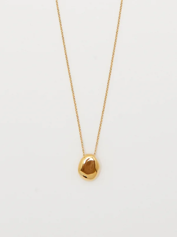 Limited-Stock Jewelry Clearance – Grab Your Favorites Now Mini Gold Orb Necklace