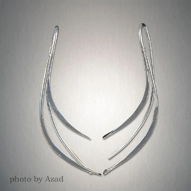 Affordable Gold-Plated Jewelry For Modern Fashion 203S - Minimalist Threader - Double Parenthesis