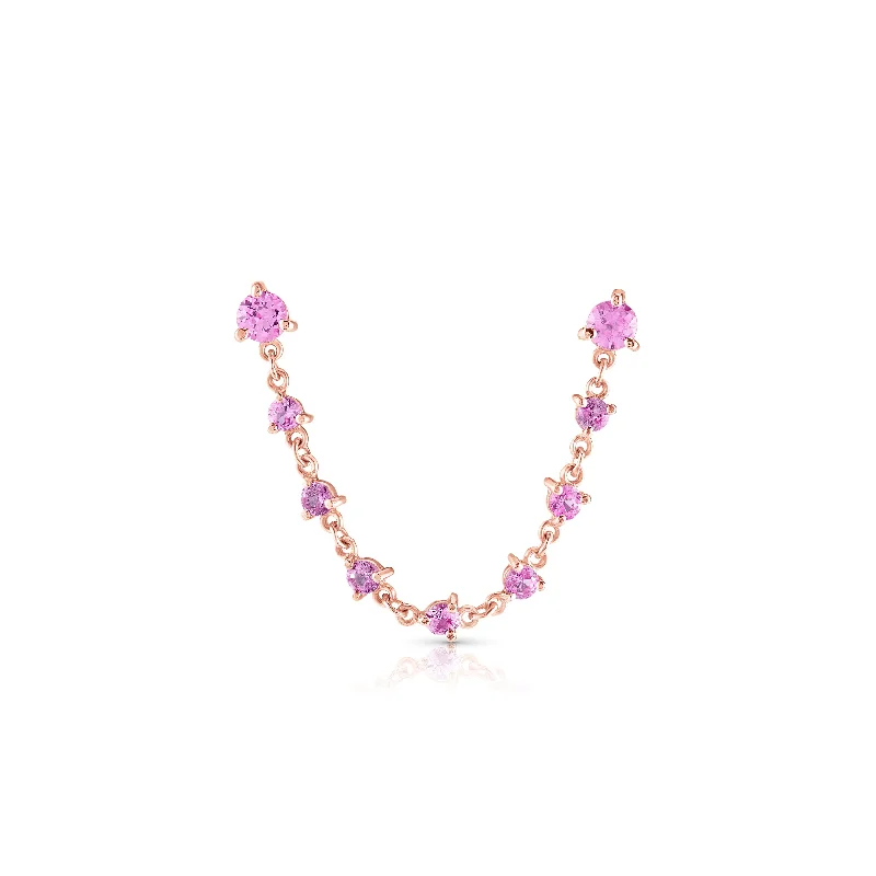 Don't Miss Our Biggest Jewelry Sale Of The Season Pink Sapphire Sparkler Double Earring Don't Miss Our Biggest Jewelry Sale Of The Season Pink Sapphire Sparkler Double Earring