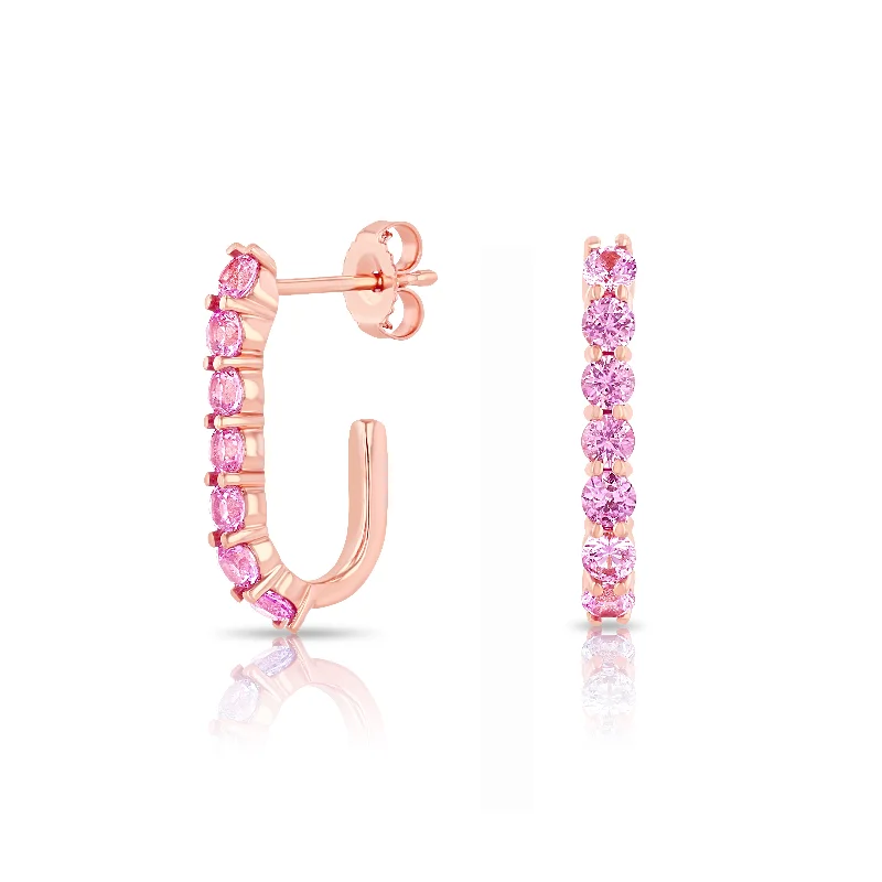 Buy More, Save More On Stunning Jewelry Pieces Pink Sapphire Sparkler Pin Earrings Buy More, Save More On Stunning Jewelry Pieces Pink Sapphire Sparkler Pin Earrings