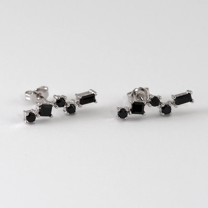 Shop Stylish Jewelry Now And Save Big Pru Black Spinel Earrings