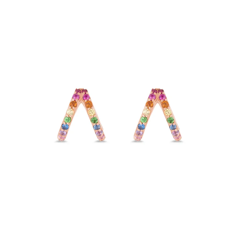 The Perfect Accessory For Less – Jewelry Sale Live Rainbow Split Huggies