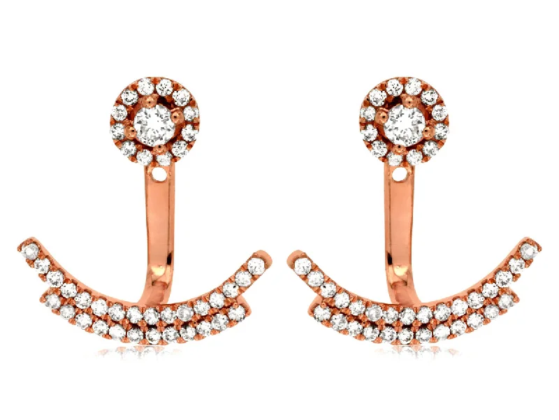 Sparkle More For Less – Jewelry Sale Happening Now Rose Gold and Diamond Earring Enhancers Sparkle More For Less – Jewelry Sale Happening Now Rose Gold and Diamond Earring Enhancers