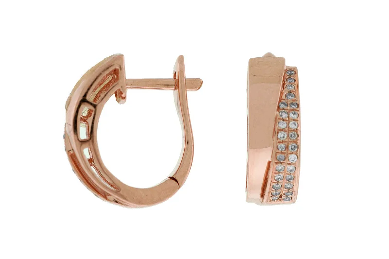 Exclusive Jewelry Discounts – Shop Now For Savings Rose Gold Hoop Earrings with Diamond Detail Exclusive Jewelry Discounts – Shop Now For Savings Rose Gold Hoop Earrings with Diamond Detail