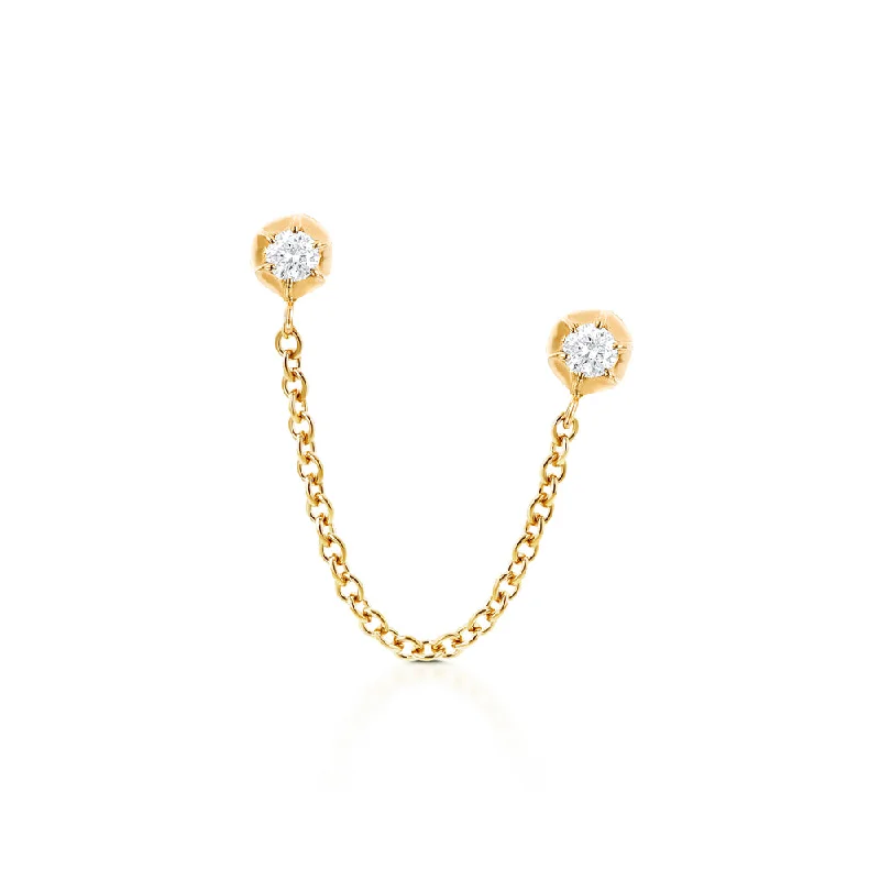Fine Jewelry, Limited-Time Offers Available Rosebud Ear Chain