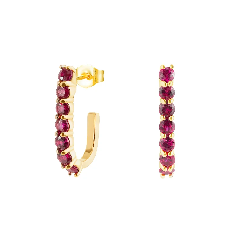 Trending Jewelry Styles Now At Limited-Time Discounts Ruby Sparkler Pin Earrings