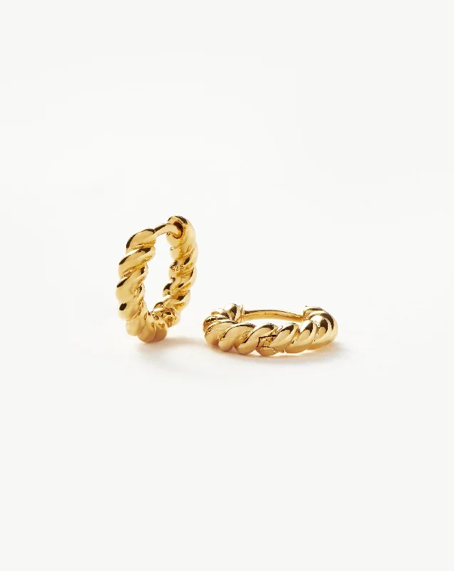 Buy More, Save More – Special Jewelry Discounts Twisted Helical Huggies | 18ct Gold Vermeil Buy More, Save More – Special Jewelry Discounts Twisted Helical Huggies | 18ct Gold Vermeil