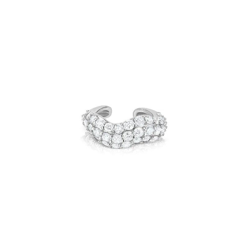 Affordable Gold-Plated Jewelry For Modern Fashion Wave Ear Cuff