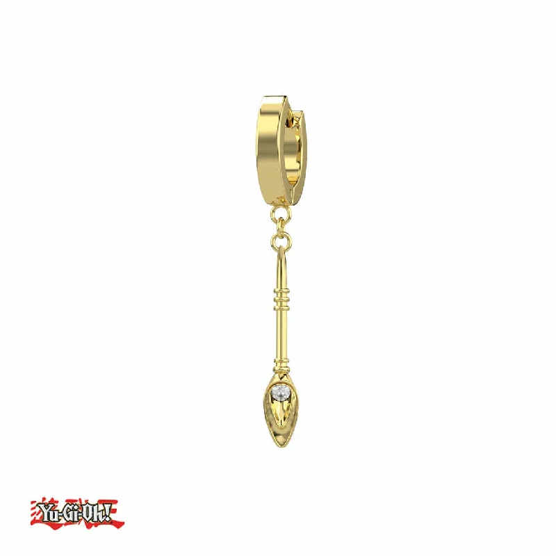 Trendy Minimalist Jewelry For Everyday Wear Yu-Gi-Oh!™ Dark Magician Staff Earring