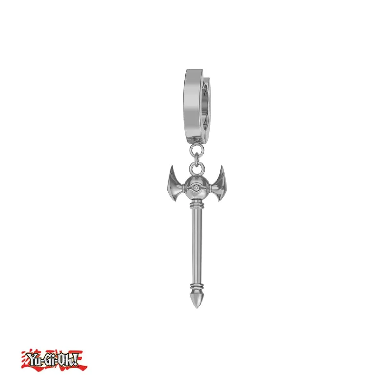 Customized Silver Jewelry For Unique Style Yu-Gi-Oh!™ Millennium Rod Earring