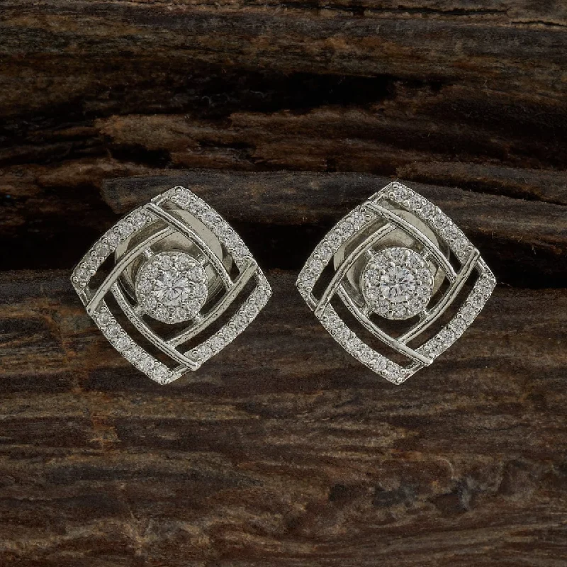 Elegant Rose Gold Jewelry For A Stylish Touch Zircon Earring 170649