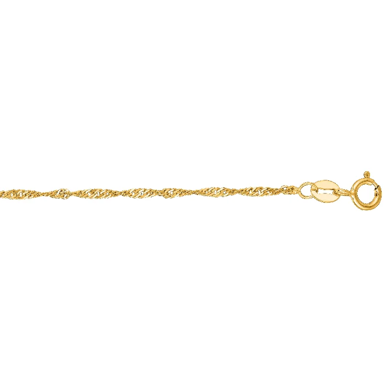 Personalized Jewelry Sale – Meaningful Gifts At Great Prices 10K Gold 1.5mm Singapore Chain Personalized Jewelry Sale – Meaningful Gifts At Great Prices 10K Gold 1.5mm Singapore Chain