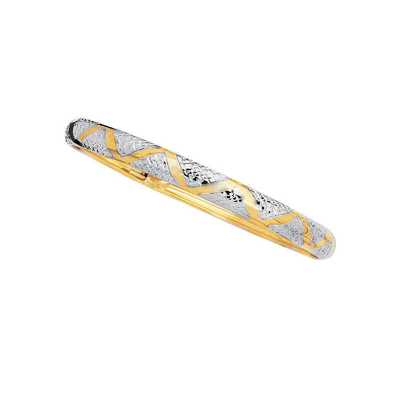 Affordable Gold-Plated Jewelry For Modern Fashion 10K Gold 6mm Diamond Cut & Polished Bracelet Affordable Gold-Plated Jewelry For Modern Fashion 10K Gold 6mm Diamond Cut & Polished Bracelet