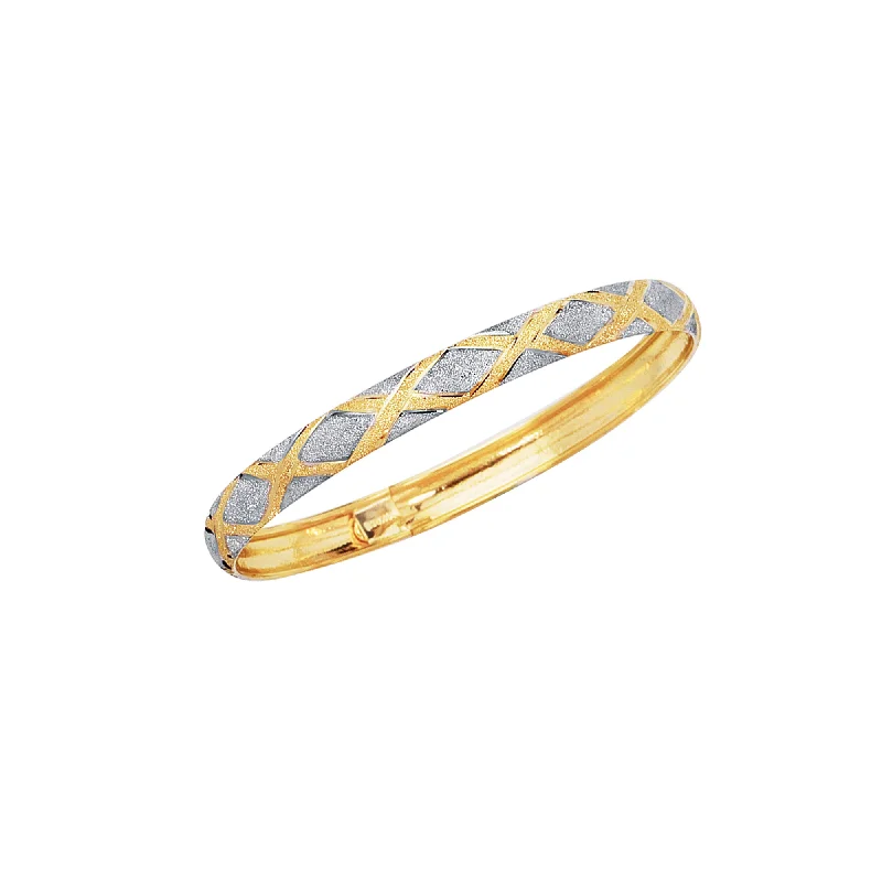 Shine Without Limits – Jewelry Sale Happening Now 10K Gold Polished & Satin X Bangle Shine Without Limits – Jewelry Sale Happening Now 10K Gold Polished & Satin X Bangle