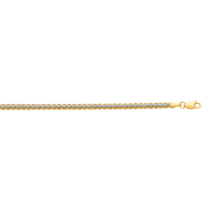 Modern Statement Jewelry For Bold Styling 10K Gold Weaved Bracelet