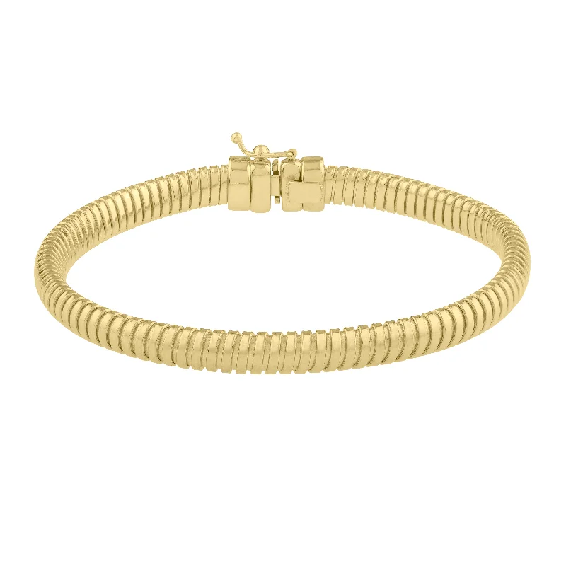 Jewelry Clearance Event – Stock Up Before It's Over 14K 5mm Tubogas Bracelet