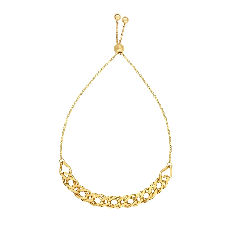 Limited-Time Jewelry Sale – Don't Miss These Deals 14K Gold Fancy Link Friendship Bracelet