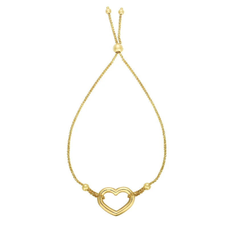 Bestselling Jewelry Now On Sale – Elevate Your Look 14K Gold Heart Friendship Bracelet Bestselling Jewelry Now On Sale – Elevate Your Look 14K Gold Heart Friendship Bracelet