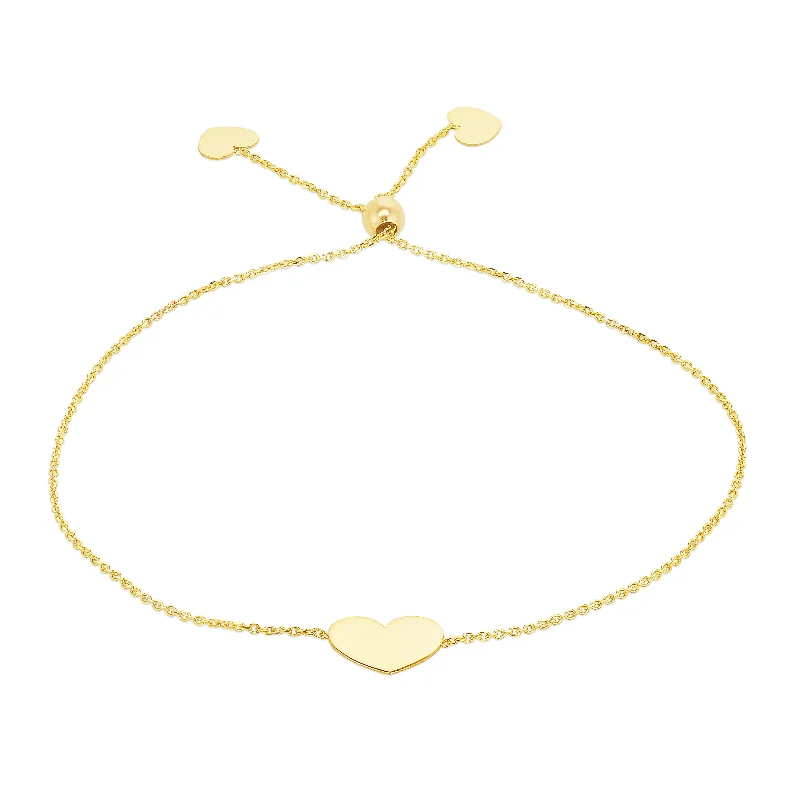 Elegant Designs, Unbeatable Discounts – Shop Jewelry Now 14K Gold Heart Friendship Bracelet Elegant Designs, Unbeatable Discounts – Shop Jewelry Now 14K Gold Heart Friendship Bracelet