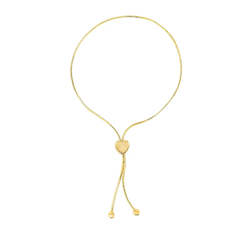 Elegant Jewelry At Unbeatable Offers – Shop Before It's Gone 14K Gold Heart Slide Friendship Bracelet Elegant Jewelry At Unbeatable Offers – Shop Before It's Gone 14K Gold Heart Slide Friendship Bracelet