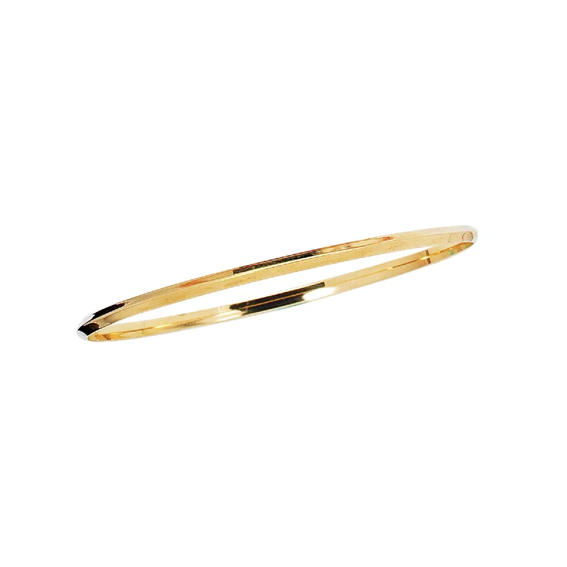 Shop Trending Jewelry With Exclusive Savings 14K Gold Knife Edge Bangle
